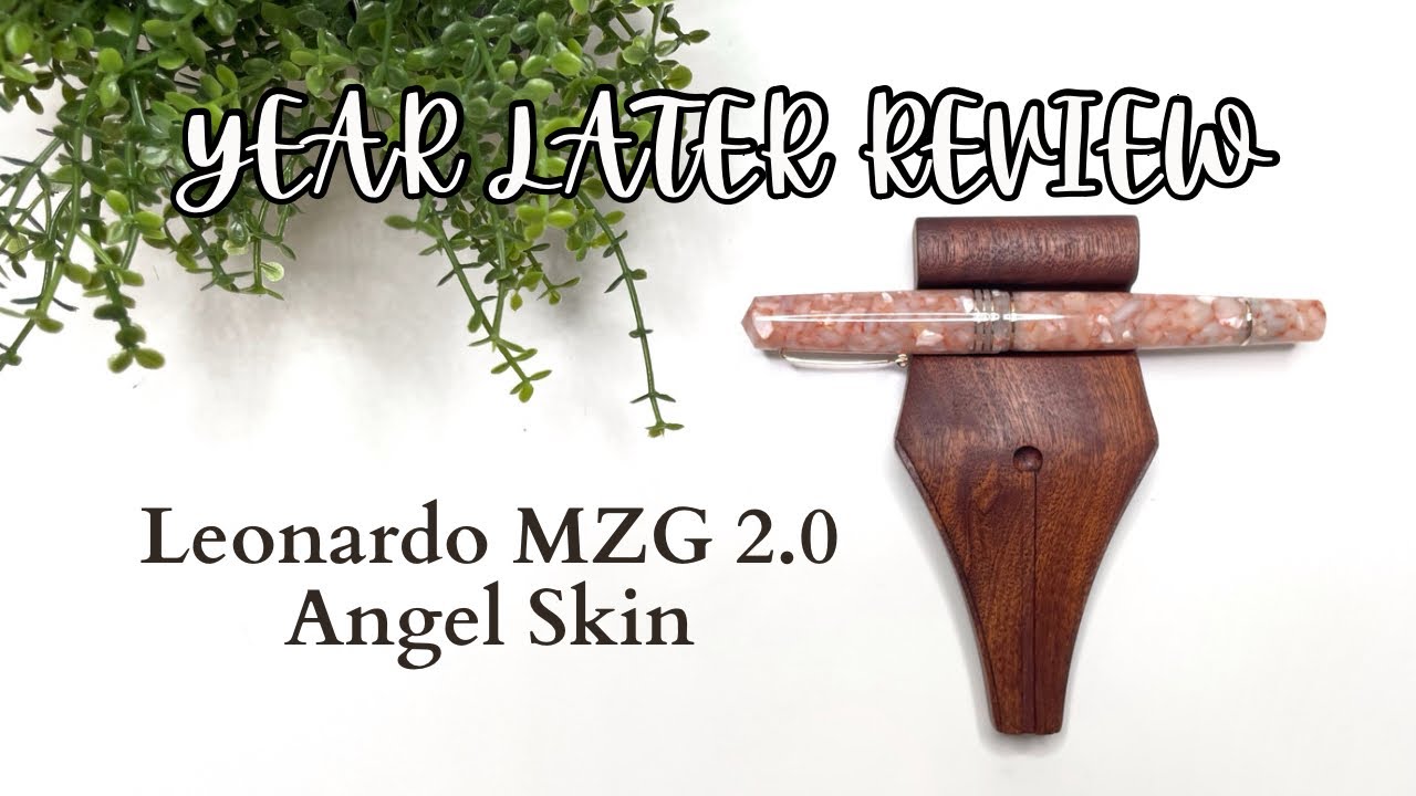 Year Later Pen Review // Leonardo Momento Zero Grande 2.0 Angel Skin // Do I like this #fountainpen