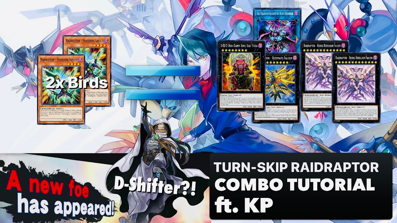 Yu-Gi-Oh! combo tutorial: Raidraptor Kaliyuga turn-skip ft. KP