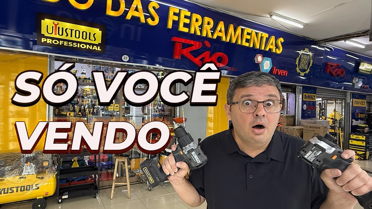 Mundo das Ferramentas Bosch e dewalt  no Paraguai Preço absurdo a diferença para o Brasil