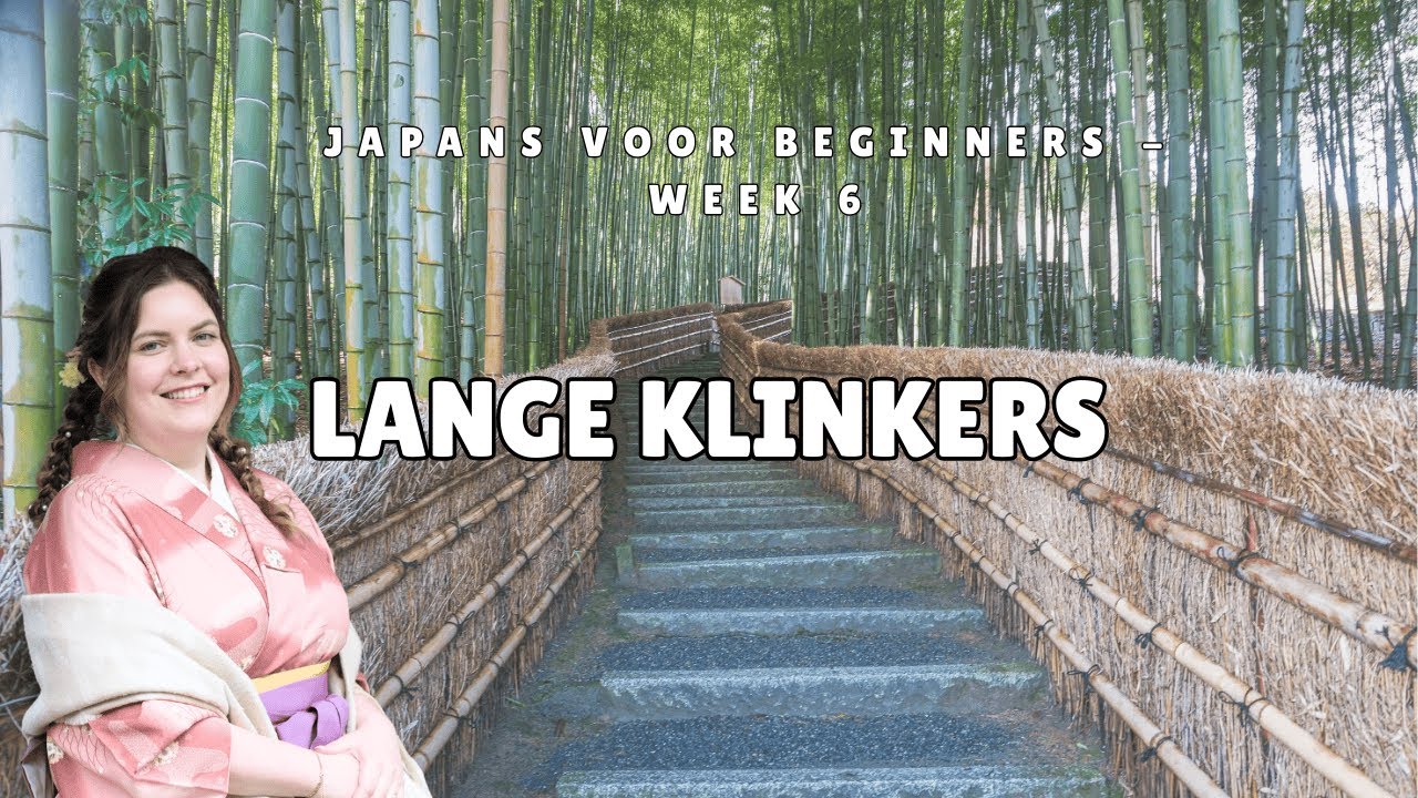 Japans voor Beginners: Lange Klinkers Uitleg