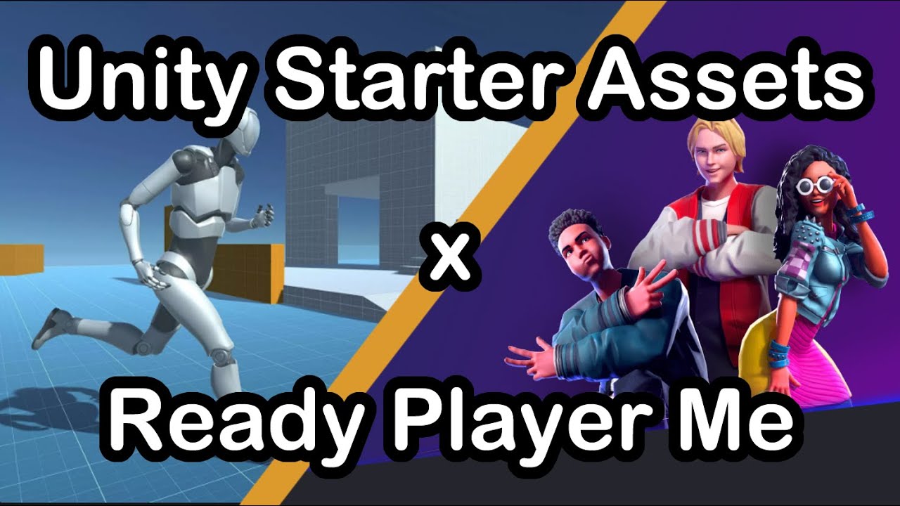 Unity Third Person Starter Assets and Ready Player Me Avatars