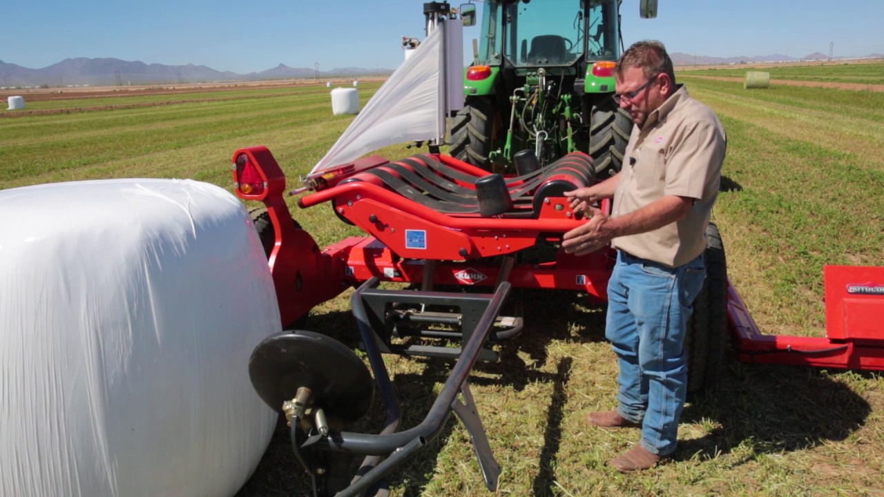 KUHN RW 1610 Bale Wrapper Product Review with Rob Barger