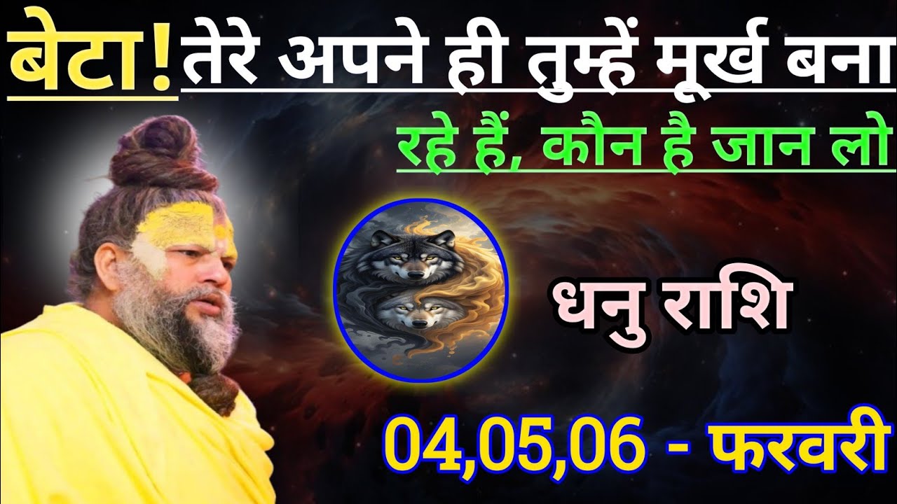 धनु राशि बेटा तेरे अपने ही तुम्हें मूर्ख बना रहे हैं/dhanu rashi,sagittarius 🏹♐🏹