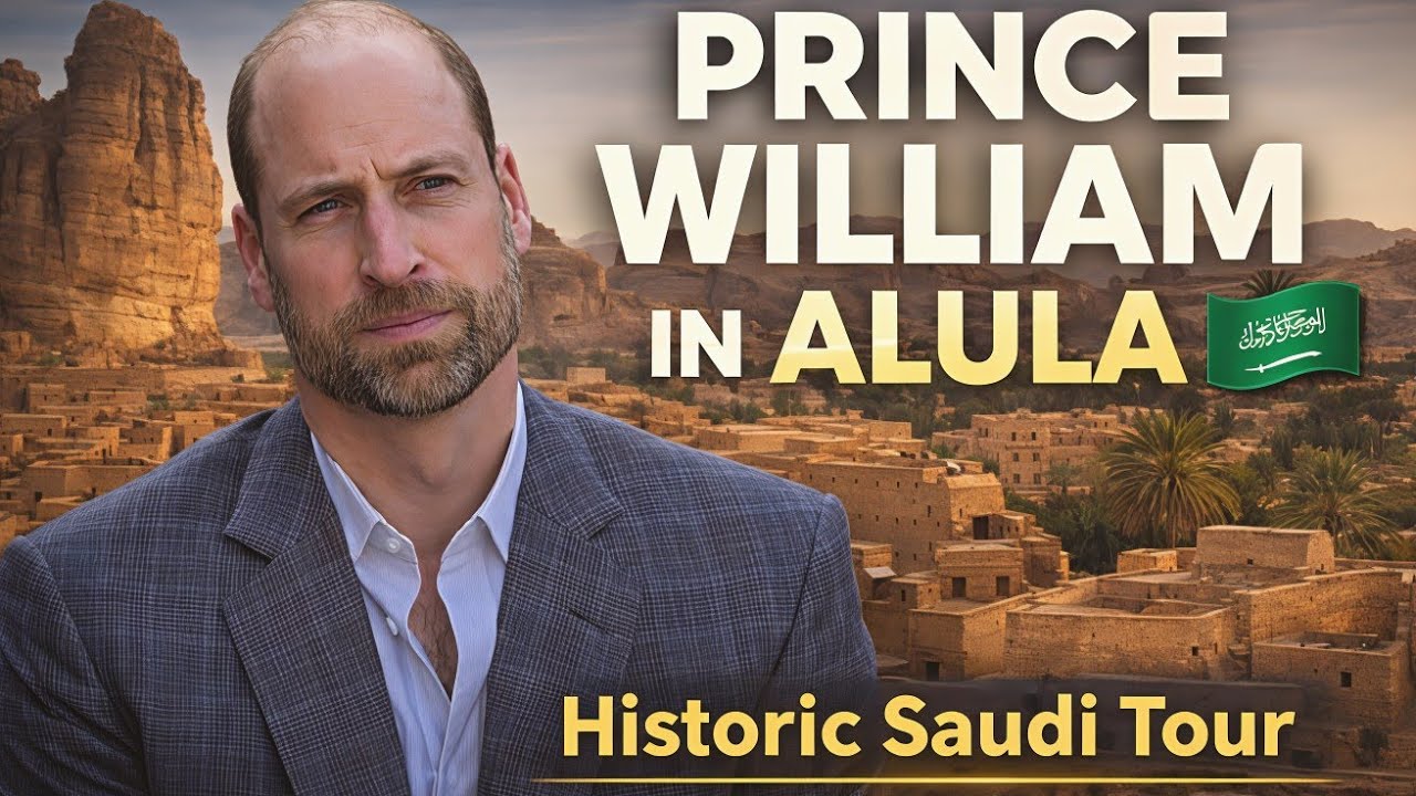 Prince William’s Landmark Saudi Tour: Culture, Heritage and Diplomacy in the Heart of AlUla