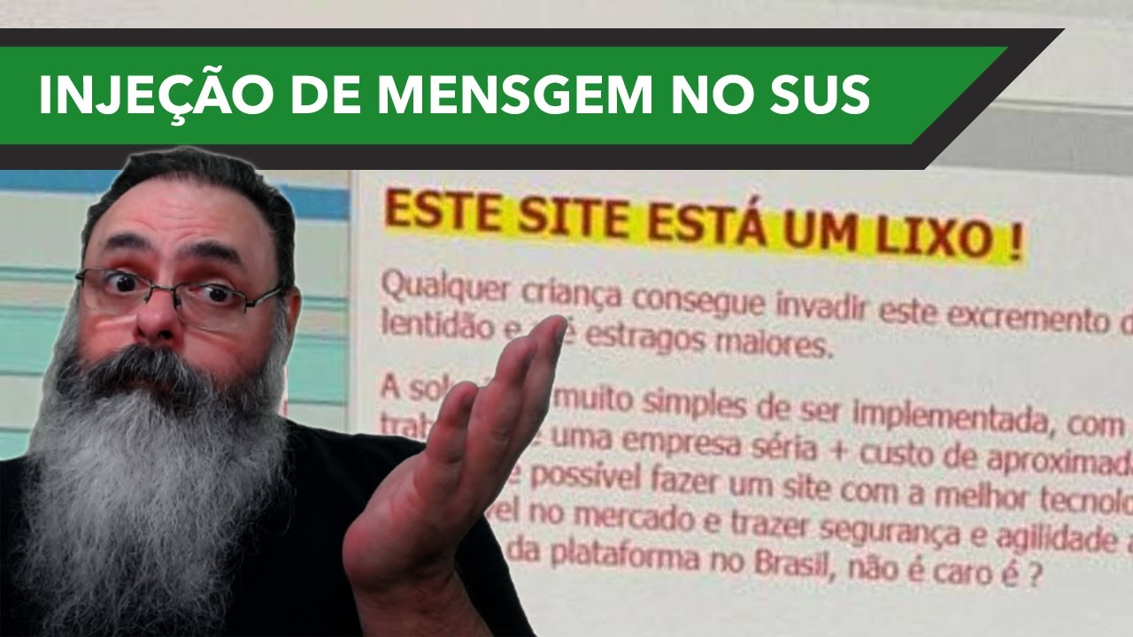 Site do SUS sofre novo ataque