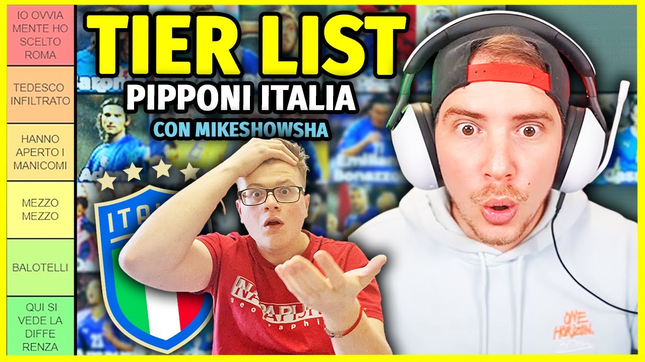 🤮 SICKWOLF VS MIKESHOWSHA: TIER LIST WITH THE BIGGEST DUMBERS IN THE HISTORY OF THE NATIONAL TEAM‼️