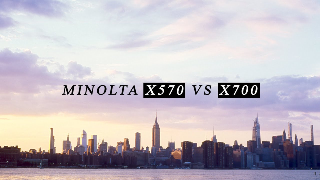 the Minolta x570 is better than the x700