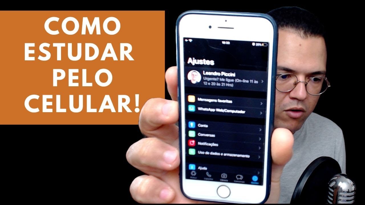 COMO ESTUDAR PELO CEULAR DO JEITO CERTO!