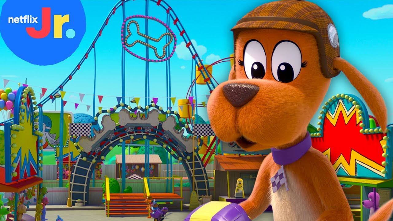 Solving the Rollercoaster Slobbery! 🎢 | Go, Dog. Go! | Netflix Jr