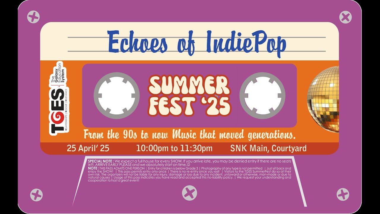 SummerFest 25 | 10:00 PM | 25-Apr-2025 | TGES Live | SNK East