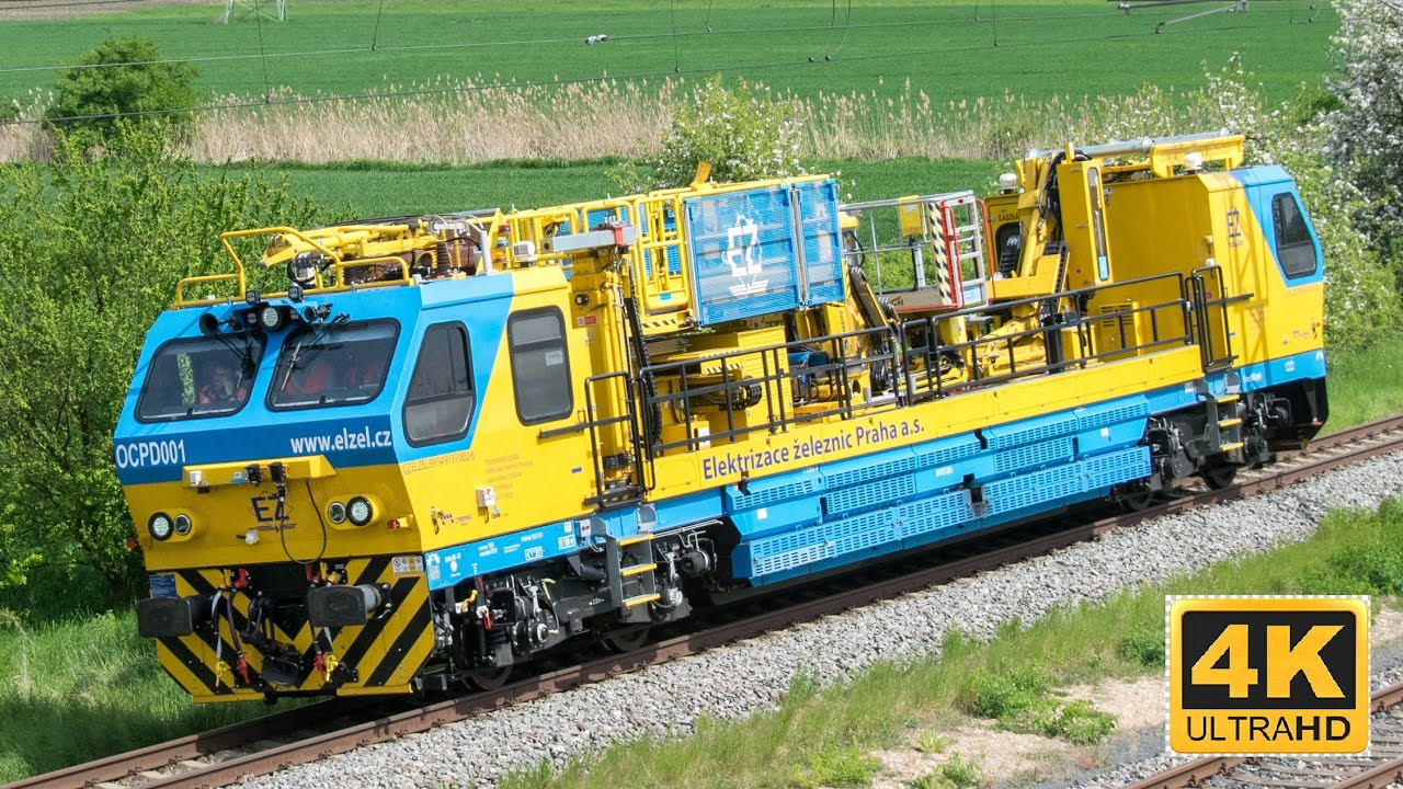 Elektrizace železnic OCPD001.002. VUZ Velim test centre. 2023