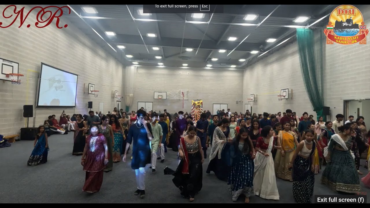 NAVRATRI at Alperton Community School U.K. 20th Sunday
