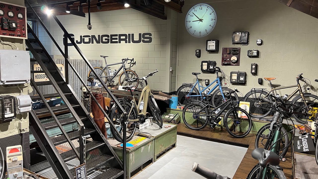 Bas Lievens op bezoek bij Jongerius Handmade Bicycles in Vleuten