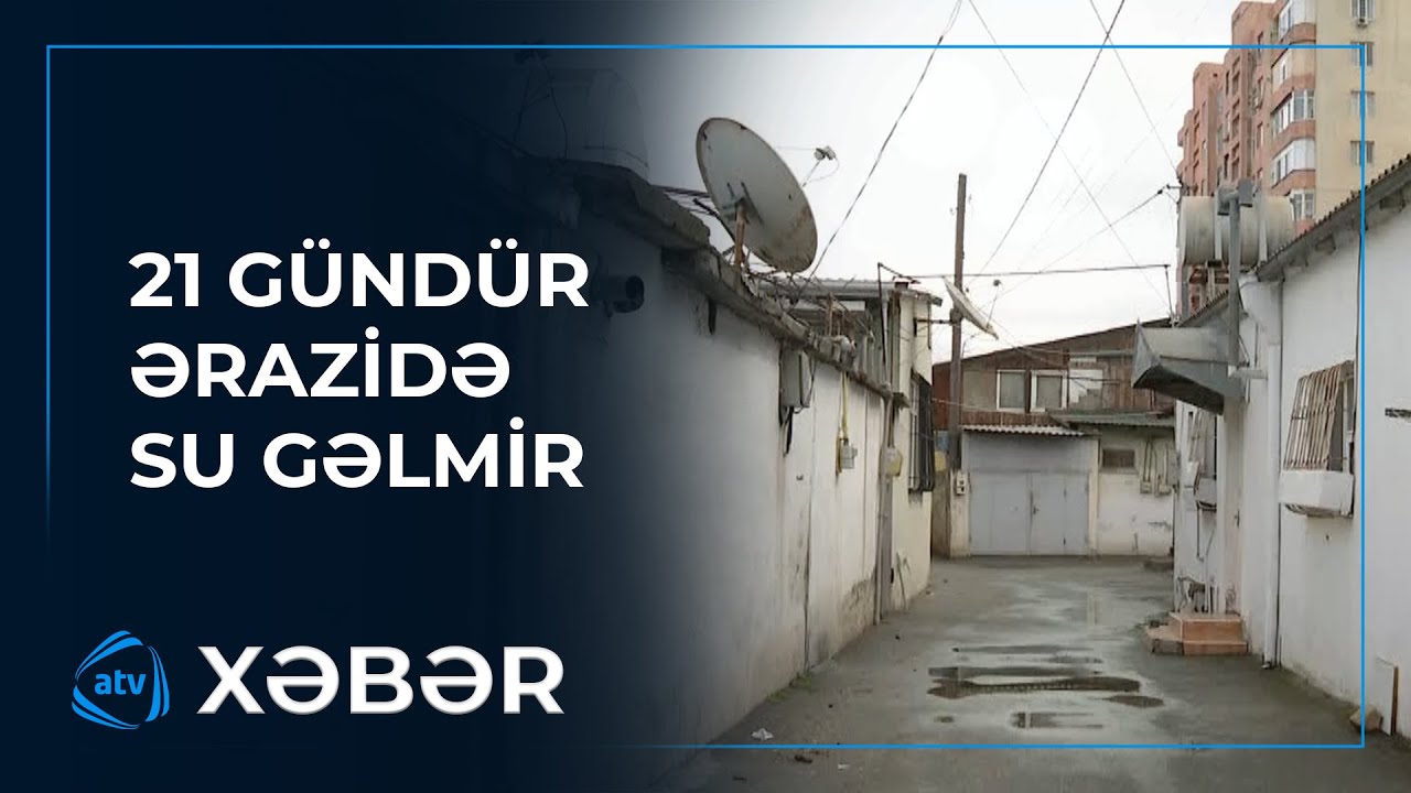 Biləcəri qəsəbəsinin susuz qalan sakinləri