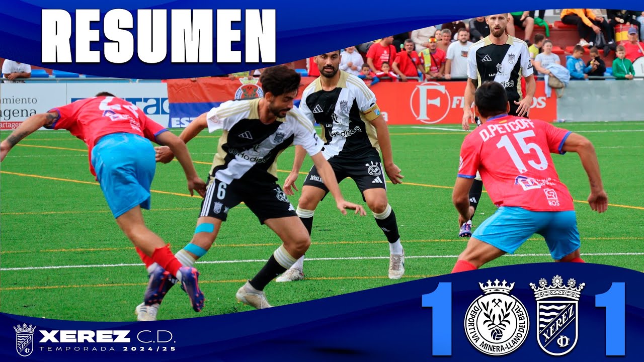 Resumen del CD Minera 1-1 Xerez CD