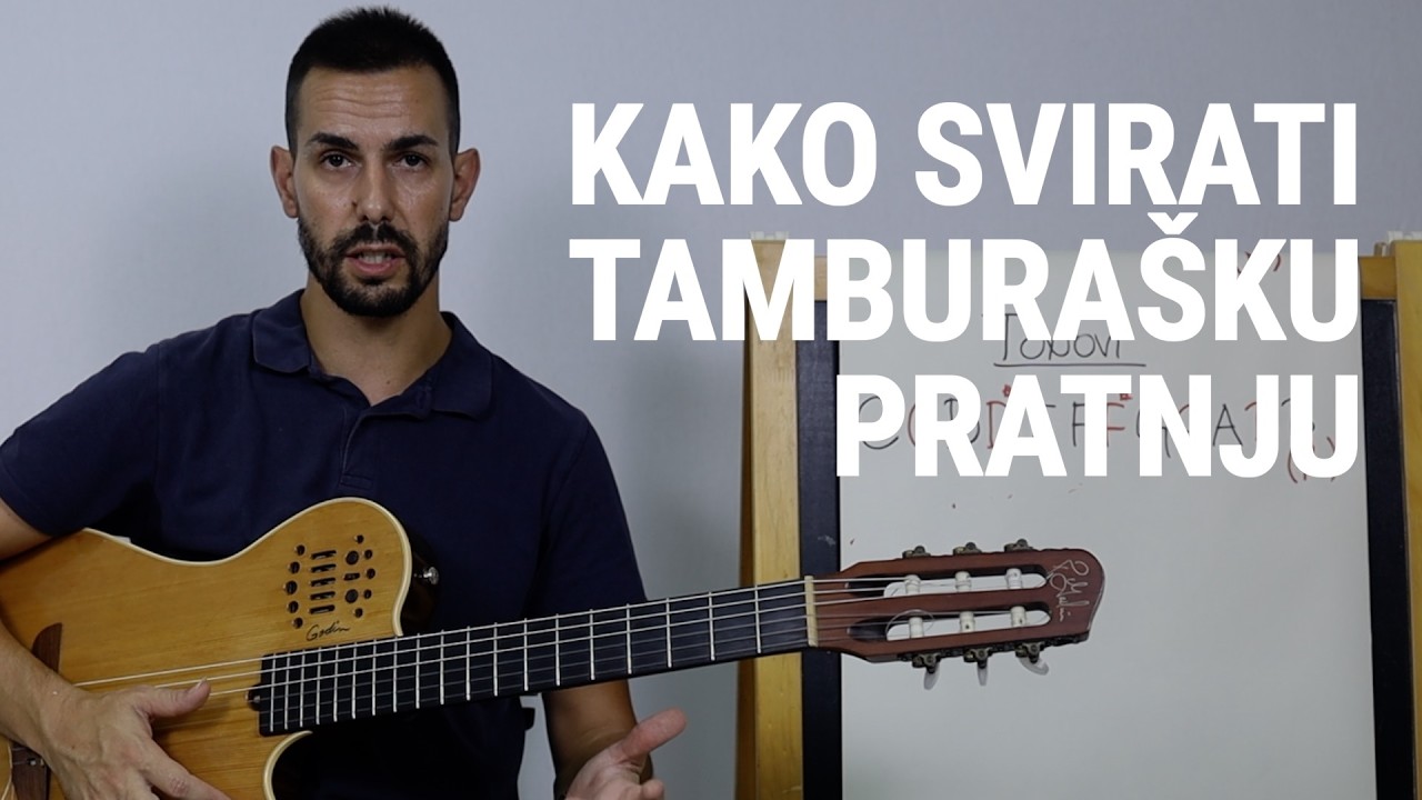 Skola gitare - Kako se svira tamburaska pratnja - Bozina skola gitare