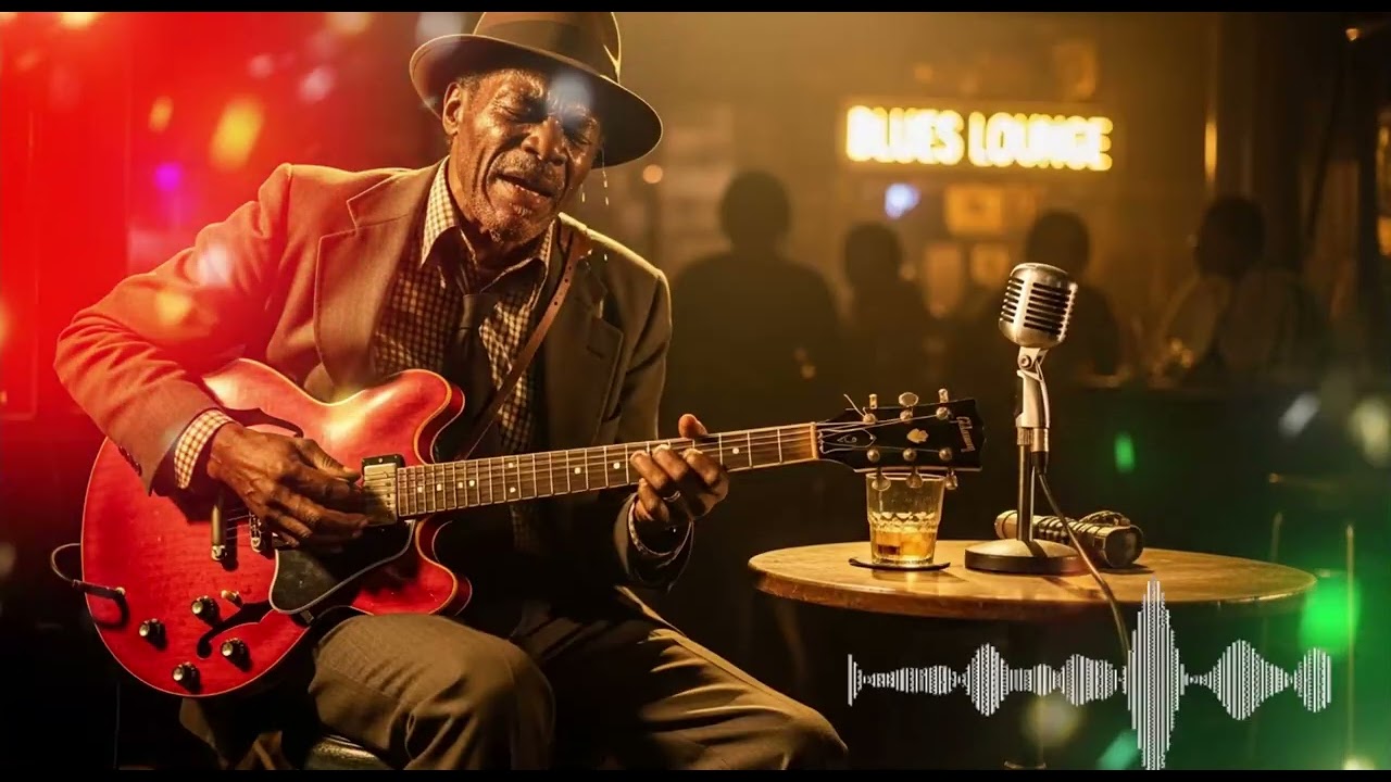 Relaxing Classic Blues Guitar | Late Night Blues Music