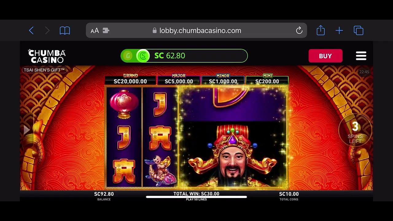Chumba casino chasing the grand jackpot