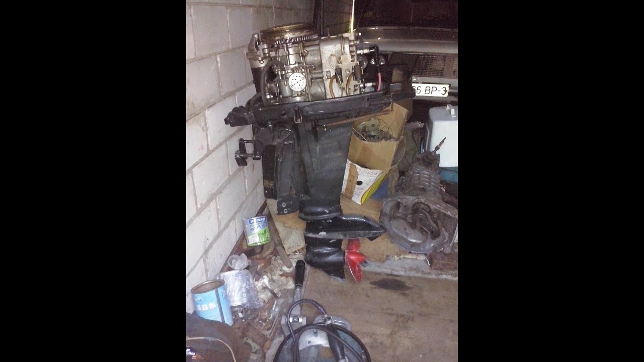 Доработка лодочного мотора  ВИХРЬ 25 (Тюнинг)