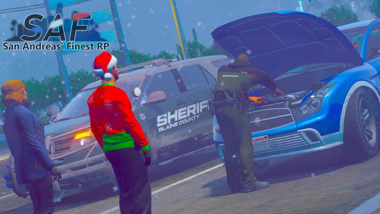 SA'F #453 - Deputy Helps Stranded Dispatchers? | GTA V RP