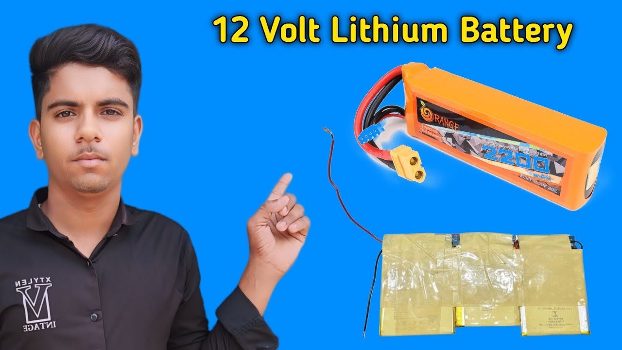 ➡️How To Make 12 Volt Lithium Battery || For Old Mobile Battery !