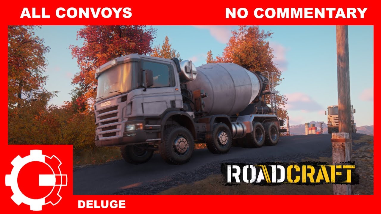Roadcraft - Deluge Map, All convoys Walkthrough Guide - Hardmod