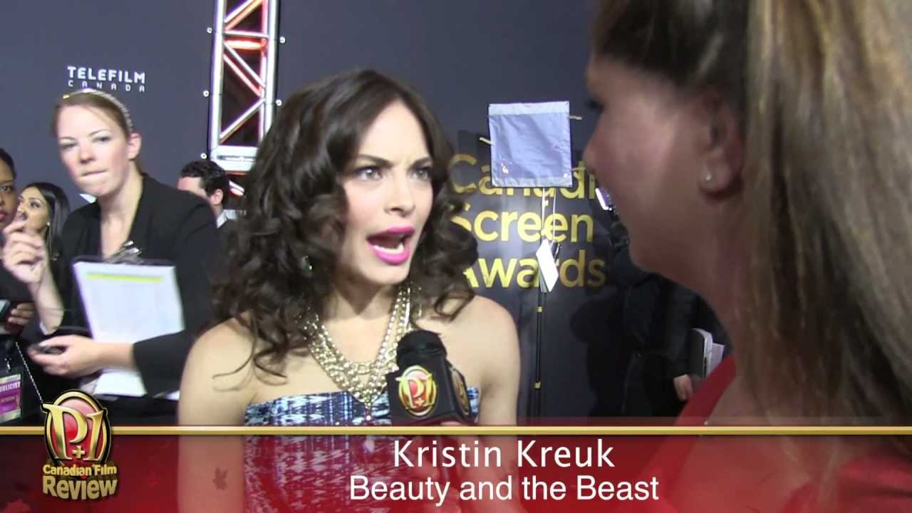 KRISTIN KREUK - Red Carpet Interview at the Canadian Screen Awards