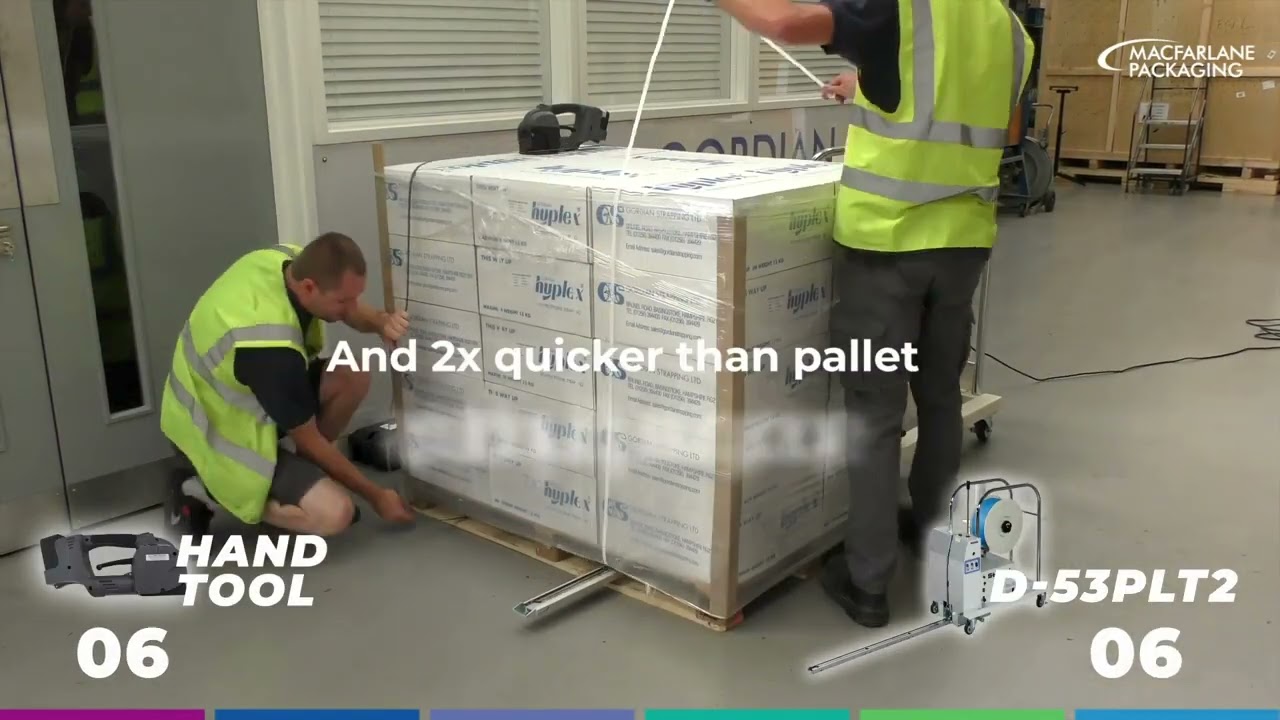 StraPack D-53PLT2 Strapper | Strapping Machine | Macfarlane Packaging