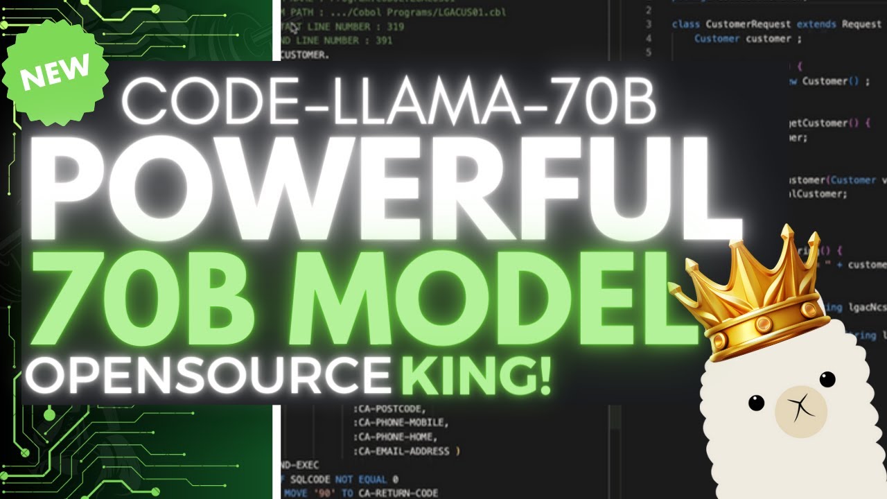CodeLlama 70B: The Best Opensource Coding LLM Beating GPT-4!