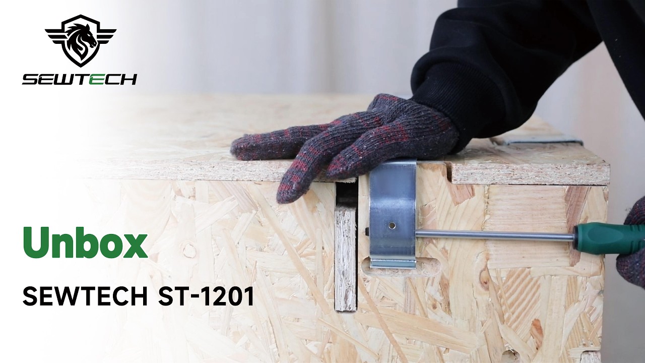 SEWTECH ST-1201 Unboxing & Setup Guide | Best 12-Needle Single Head Machine for Your Business
