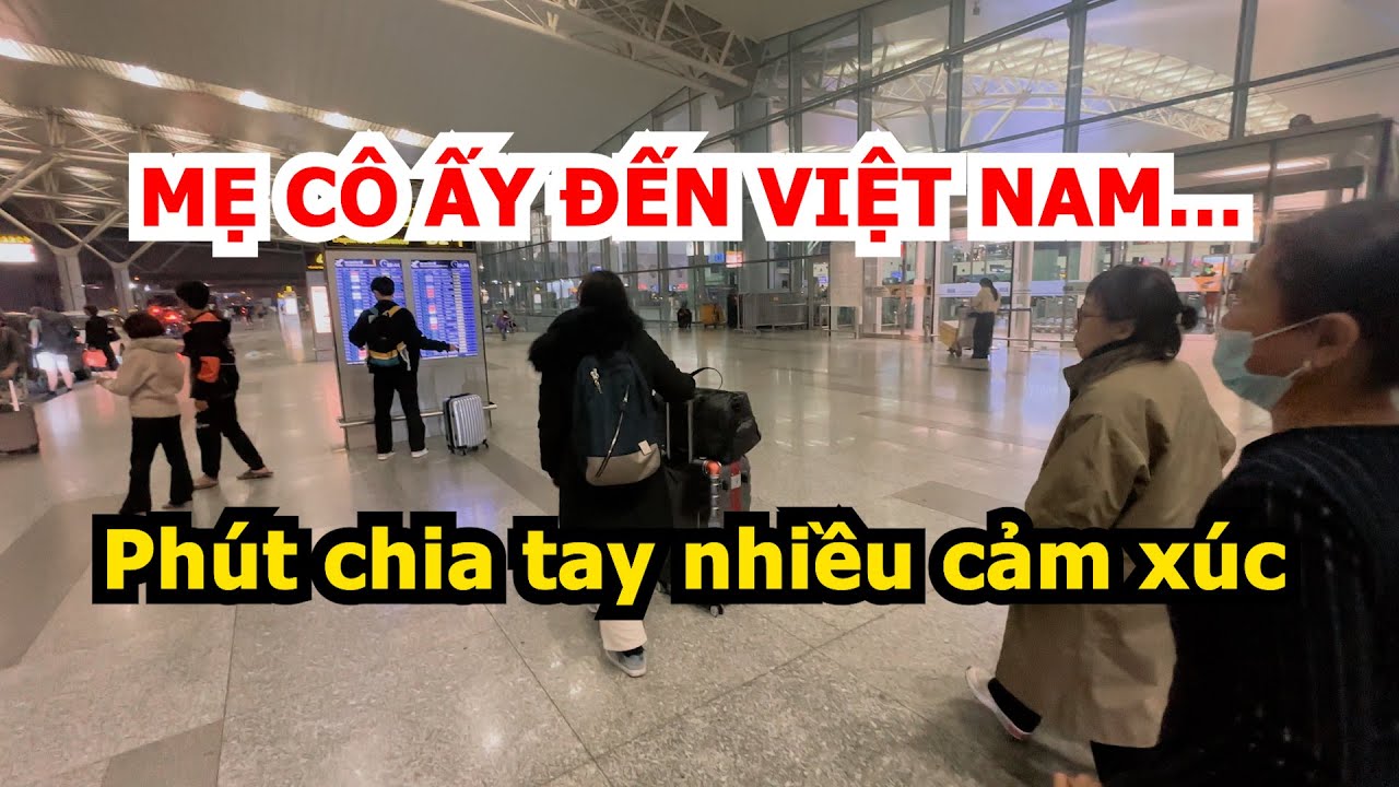 Mẹ bạn gái Nhật đến Việt Nam để đón cô ấy về nước – Cuộc chia tay đầy cảm xúc!