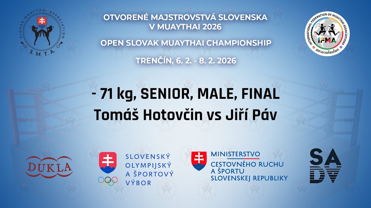 Tomáš Hotovčin vs Jiří Páv - 71 kg, SENIOR, MALE, FINAL
