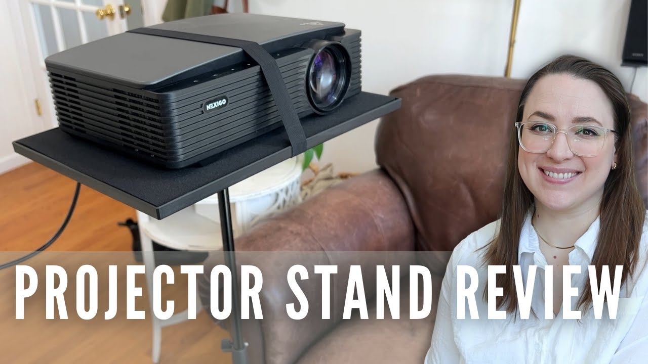 🎥Enhance Your Home Movie Watching Experience with this Projector Stand!🌟🔧🎬