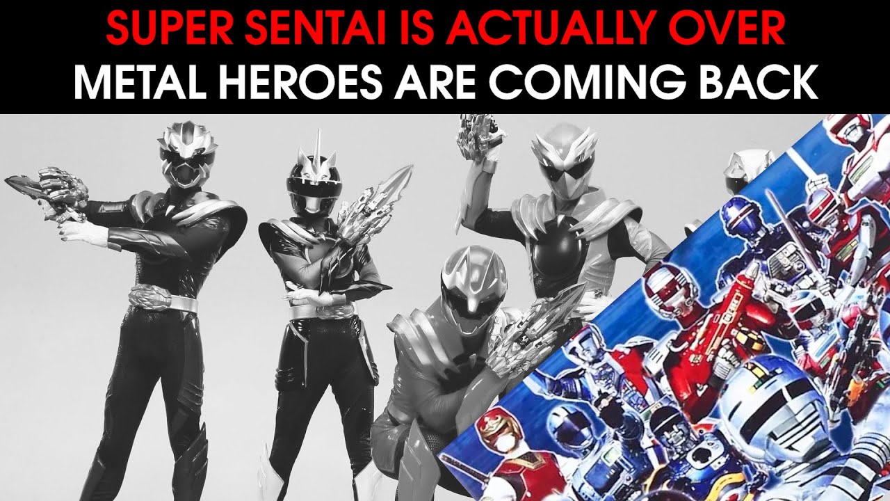 SUPER SENTAI ЗАКОНЧЕН, так что МЕТАЛЛИЧЕСКИЕ ГЕРОИ ВЕРНУЛИСЬ?!?!?