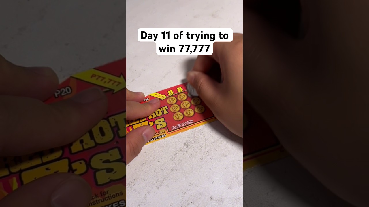 PCSO Red Hot 7&rsquo;s scratch it | Day 11