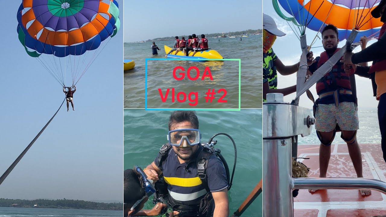 North Goa Vlog | Part 2 | Mandrem Beach | Arambol Beach | Water Sports | Avneet Mishra| The Two Ways