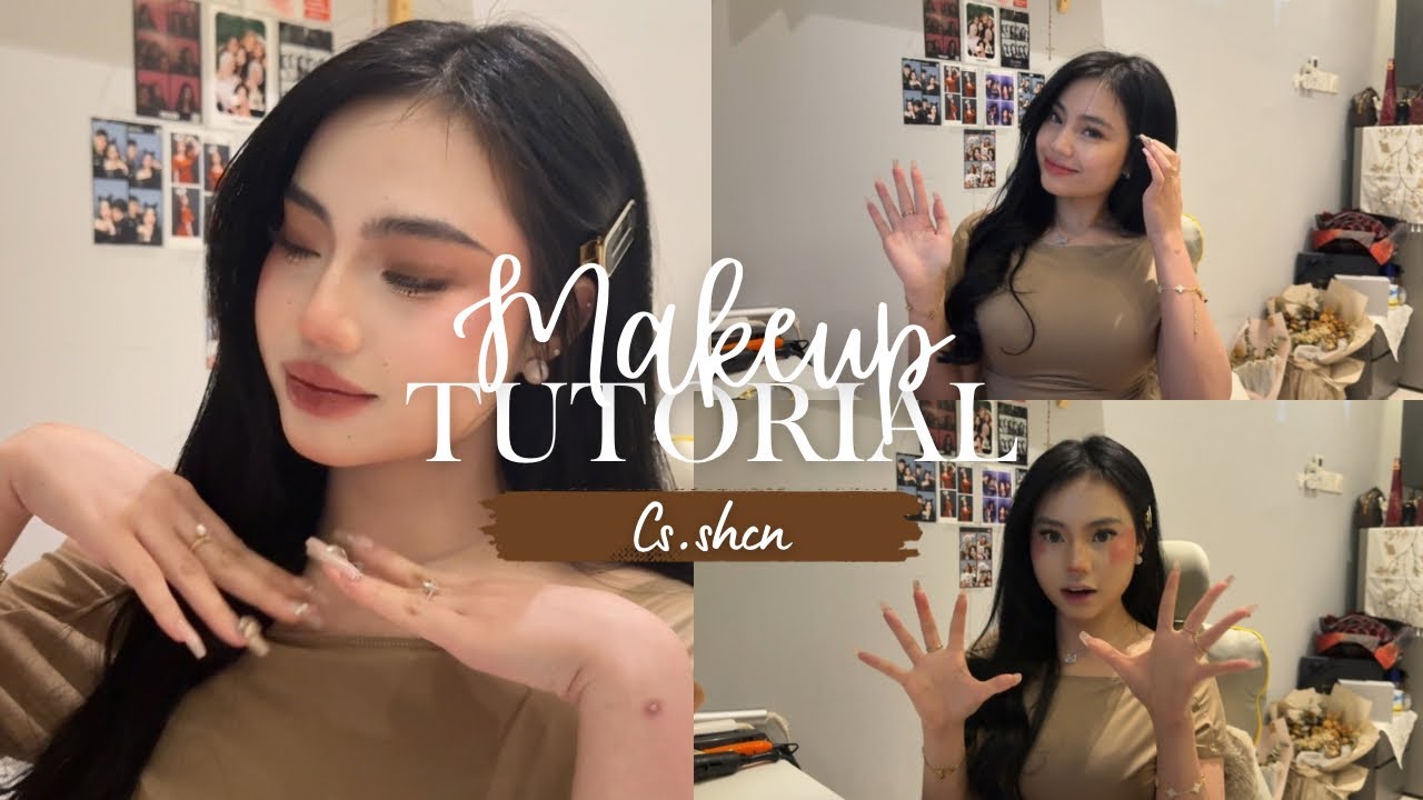 Makeup Tuto + Explanation ( Talking video ) 😋