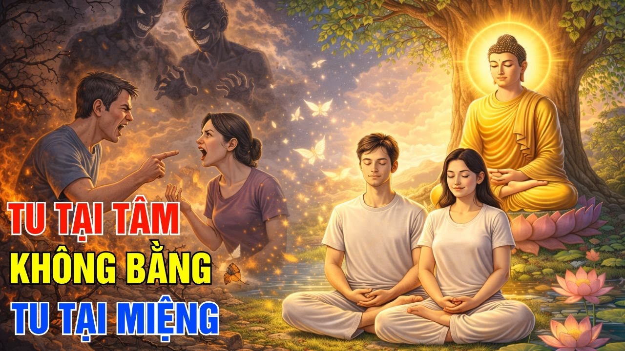 Tu Tại Tâm Không Bằng Tu Tại Miệng - Nghe Lời Phật Dạy Cách Giữ Bình An Nội Tâm| Bình An Phật Pháp