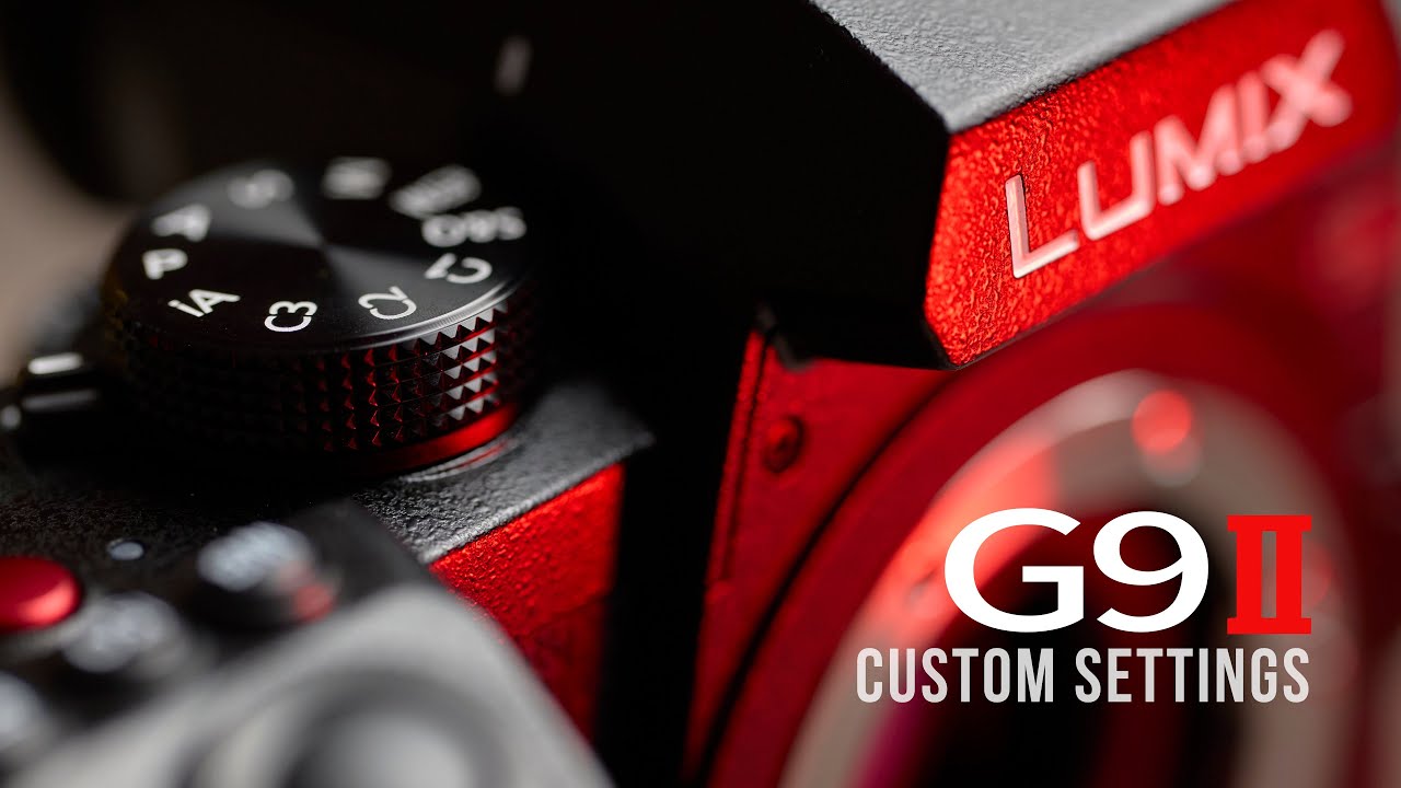 Пользовательские настройки и загрузка Lumix G9II