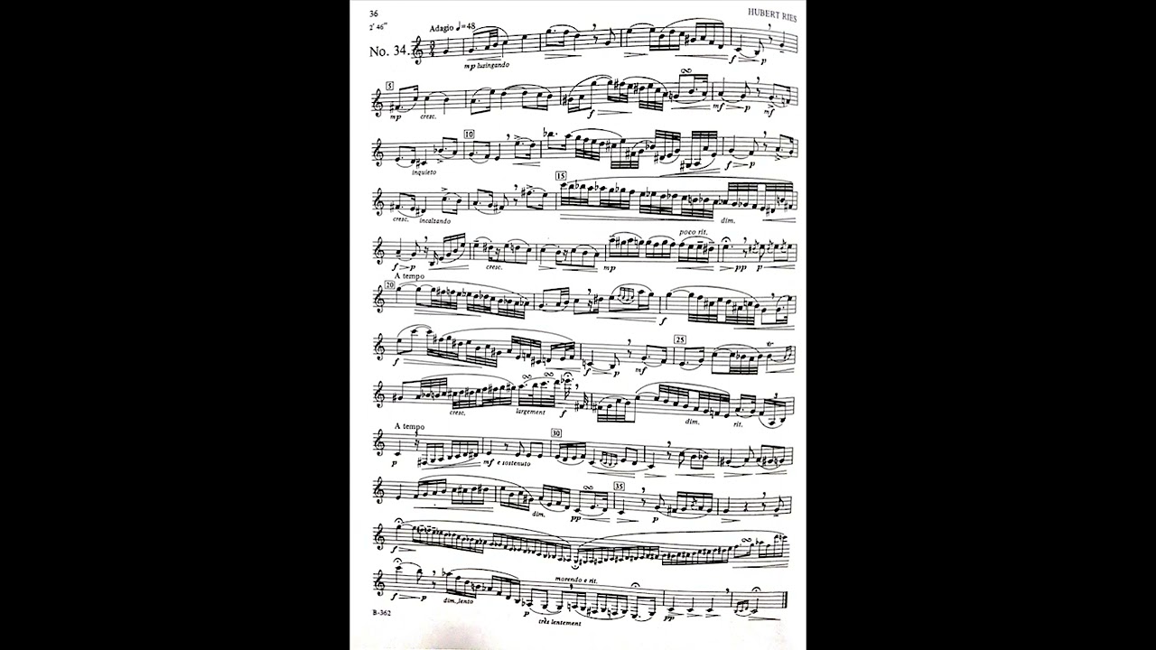 TMEA 2022-2023 Clarinet Etude #2