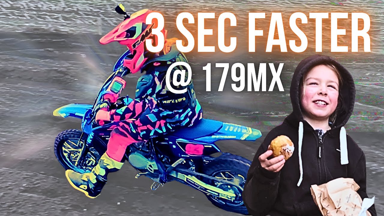 8-Year-Old Lottie Finds 3 SECONDS FASTER @ 179MX