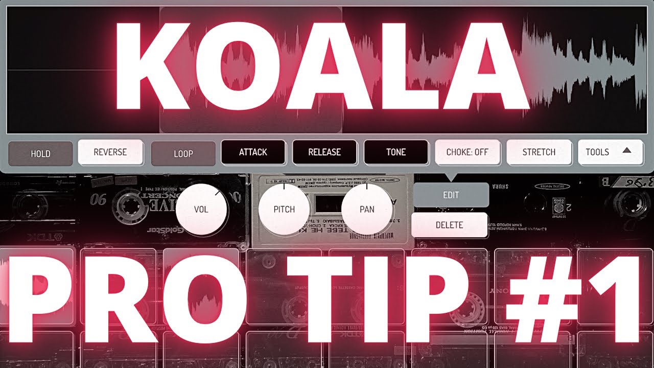 Совет №1 для Koala Sampler Pro &mdash; Запись эффектов исполнения