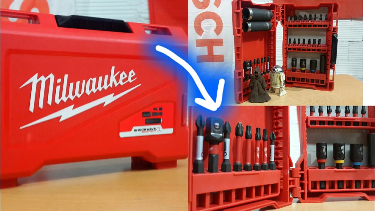 Milwaukee Shockwave SET de 26 piezas de IMPACTO - TIP IMPACT TOOLS.