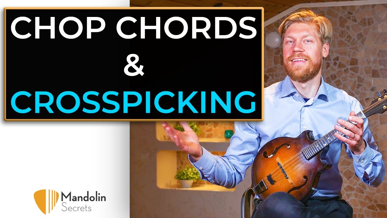 Whiskey Before Breakfast - Chop Chords with Crosspicking - Mandolin Bluegrass Lesson