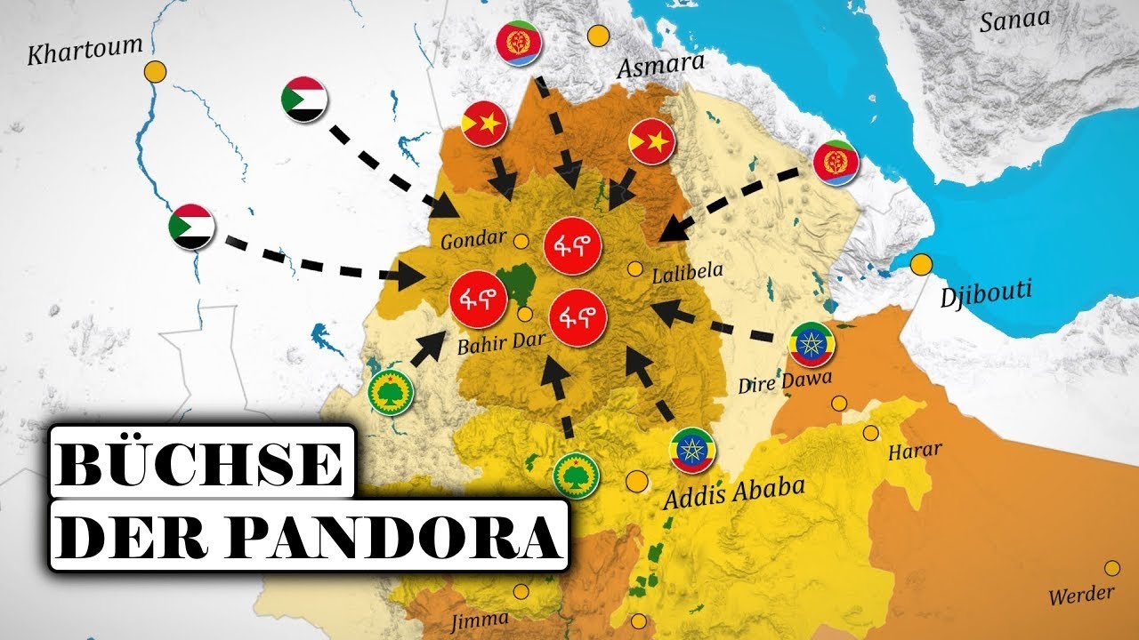Äthiopien steht am Rande eines blutigen Bürgerkriegs