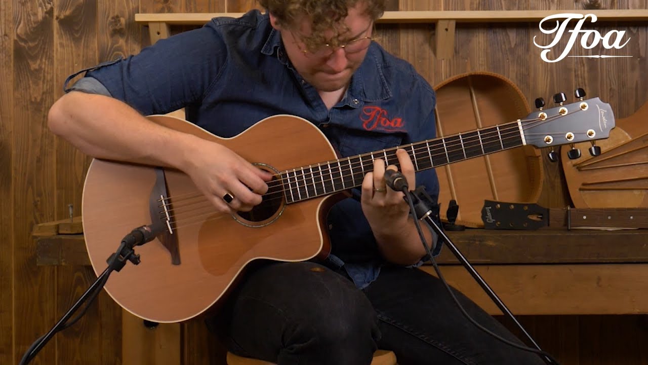 Lowden S35C 12 Fret Cocobolo Sinker Redwood played by Milo Groenhuijzen | Demo @ TFOA