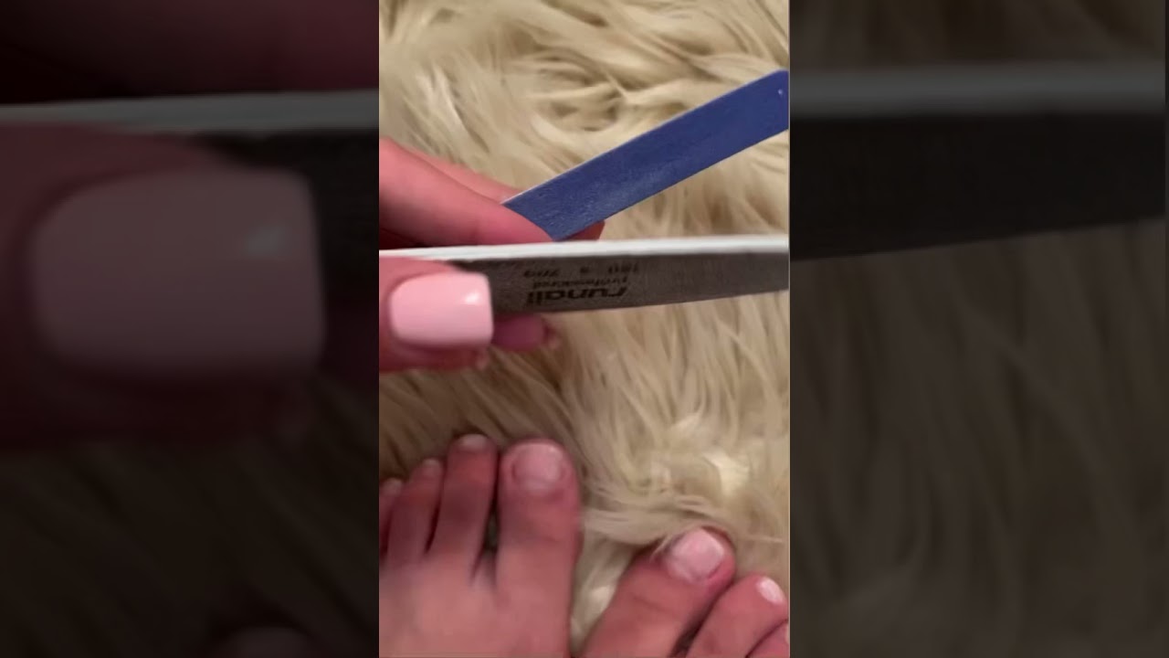 Pedicure shellac etmek ( öz-özüne)