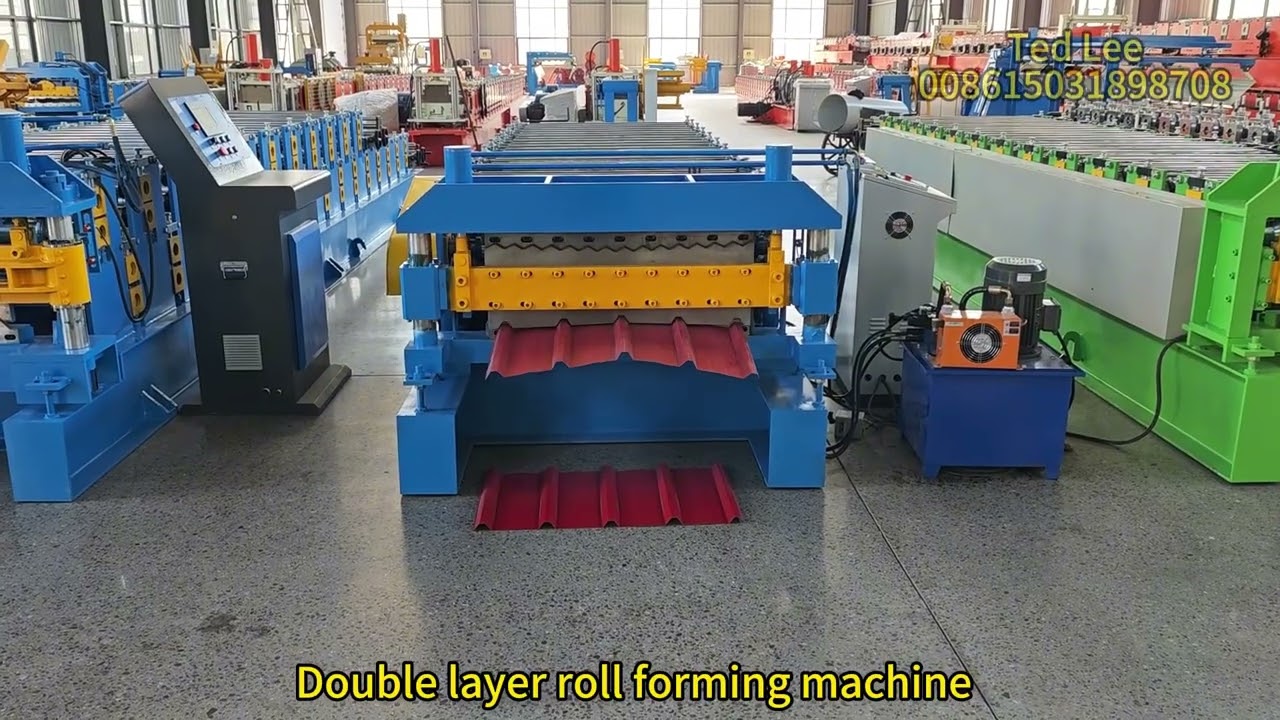 Somalia Double layer roll forming machine