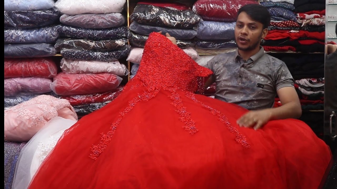 অবিশ্বাস্য কম দামে চায়না লেডিস বার্বি গাউন/Chaina Ladies Barbie Gown Price #KeyaChowdhury