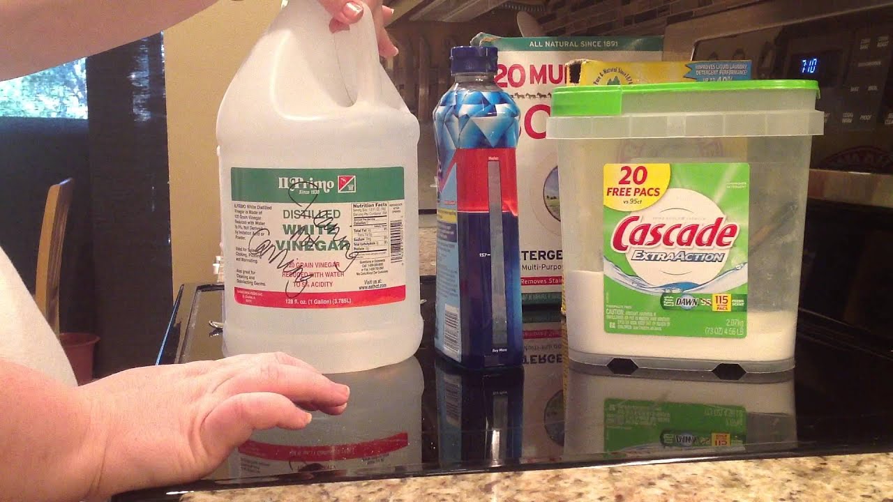 Homemade dishwasher soap